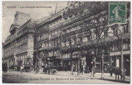 75 - B18237CPA - PARIS - ARR. 02 - Societe Generale - Boulevard Des Italiens - LAPESSE Directeur - Banque - Très Bon éta - Paris (02)