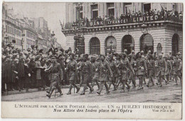 75 - B18230CPA - PARIS - ARR. 02 - Nos Alliés Des Indes - LLOYDS BANK 3 Place Opera - BANQUE - Très Bon état - PARIS - Arrondissement: 02