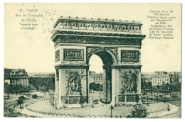 Paris, Arc De Triomphe De L'Étoile, France - Triumphbogen