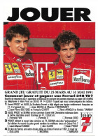 CPM - ALAIN PROST Et JEAN ALESI - Grand Prix / F1