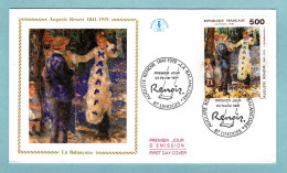 FDC France 1991 - Auguste Renoir - Peintre Impressionniste - La Balançoire - YT 2692 - 87 Limoges - 1990-1999