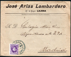 Lugo - Edi O 246 - Mat "Lajosa" A Madrid - Brieven En Documenten