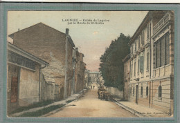 CPA (01) LAGNIEU - Entrée Du Bourg Par La Route De St-Sorlin - Carte Colorisée De 1910 - Sin Clasificación