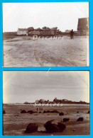 Côtes D’Armor * Trégastel * 2 Photos Originales Vers 1900 - Orte