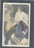 SALON 1905 -U .CHECA " EN ROUTE POUR LA FERIA" - Paintings
