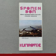 KUMROVEC - CROATIA (ex Yugoslavia), House Josip Broz Tito, Vintage Tourism Brochure, Prospect, Guide (PRO3) - Dépliants Touristiques