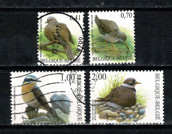 Belg. 2002 - 3135, 3137/3139, Yv 3129, 3131/3133, Vogels / Oiseaux Buzin - Gebruikt