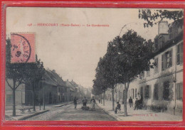 Carte Postale 70. Héricourt  La Gendarmerie  Très Beau Plan - Héricourt