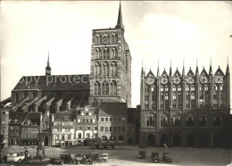 72172889 Stralsund Mecklenburg Vorpommern Marktplatz Rathaus Nicolaikirche Stral - Stralsund