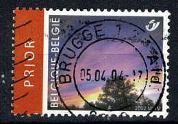 Belg. 2002 - 3143, Yv 3136, Mi 3192 Rouwzegel / Timbre De Deuil - Used Stamps