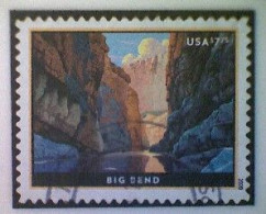 United States, Scott #5429, Used(o), 2020, American Landmarks: Big Bend, $7.75 - Used Stamps