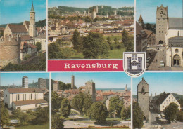 D-88212 Ravensburg - Bahnhof - Railway - Güterwagen - Kirche - Obertor - Stadtansicht - Ravensburg