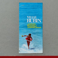 ROVINJ - Ville "Rubin" - CROATIA (ex Yugoslavia), Vintage Tourism Brochure, Prospect, Guide (PRO3) - Dépliants Touristiques