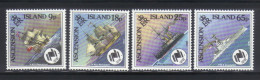Timbres Ascension Island  N° 456 à 459 Neuf MNH** Bateau Bateaux Voilier - Ascensión
