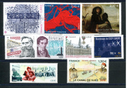 RC 27688 FRANCE 2019 LOT DE TIMBRES EN EURO A LA FACIALE 11,96€ NEUFS ** MNH TB - Ungebraucht