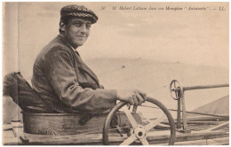 M. HUBERT LATHAM DANS SON MONOPLAN ANTOINETTE - LL (an700) - ....-1914: Precursors
