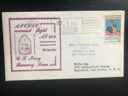 1967 US We Appreciate Our Servicemen Apollo Unmanned Flight Cover USA See Cove Flight - Briefe U. Dokumente