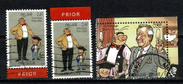Belg. 2002 - 3144/3145, Yv 3137/3138, Mi 3193/3194 Marc Sleen 80 Jaar / Ans. - Used Stamps