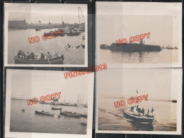 Fixe Port De Cherbourg * Dock Flottant Marine Nationale Pilotine Salamandre Promenade En Barque ...Fin Juin 1920 - Boten