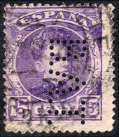 Madrid - Perforado - Edi O 246 - "B.A.T." (Banco) - Used Stamps