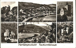 72172239 Neckarsteinach Vorderburg Schwalbennest Mittelburg Robenschloss  Neckar - Andere & Zonder Classificatie