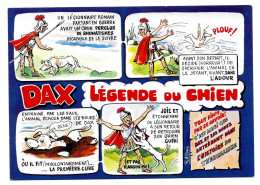 (40). Dax. 2 Cp. (9) Legende Du Chien & (10) Souvenir 1963 - Dax