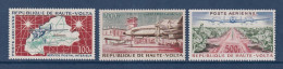 Haute Volta - YT PA N° 1 à 3 ** - Neuf Sans Charnière - Poste Aérienne - 1961 - Haute-Volta (1958-1984)