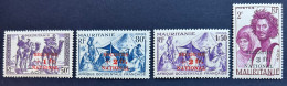 MAURITANIE - 1941 - N°YT. 119 à 122 - Secours National - Neuf ** / MNH - Unused Stamps
