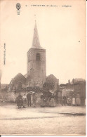 TINCQUES (59) L'Eglise En 1915 (Belle Animation) - Autres & Non Classés