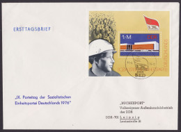 Block 45 "Parteitag 1976", Pass. Brief ESSt. - 1971-1980