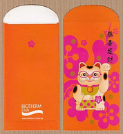 CC Chinese New Year 'BIOTHERM’ 2020 Red Pocket CNY Chinois ORANGE - Modern (from 1961)
