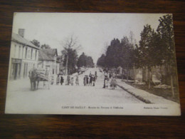 C.P.A.- Camp De Mailly (10) - Route De Troyes à Chalons - Animation - Attelage Cheval - 1912 - SUP (HW 89) - Mailly-le-Camp