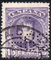 Madrid - Perforado - Edi O 246 - "BBH" (Librería) - Used Stamps