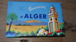 Carnet Dépliant De 10 Cartes  : Souvenir D' ALGER  ................ BE-.........tir4 - Alger