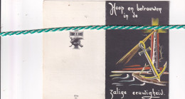 Emiel Van De Velde-Haegeman, Bassevelde 1893, Kaprijke 1968 - Obituary Notices