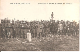 Notre Dame Du BALLON D'ALSACE (88) Groupe De Militaires En 1915  (Belle Animation) - Sonstige & Ohne Zuordnung