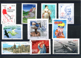 RC 27697 FRANCE 2022 LOT DE TIMBRES EN EURO A LA FACIALE 17,66€ NEUFS ** MNH TB - Nuovi