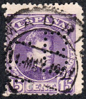 Madrid - Perforado - Edi O 246 - "EB" En Escalera - Used Stamps