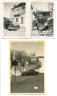 3 PHOTOS 6 X 9 & 8,5 X 13 * AUTOS CITROËN AC4 1929 Pour Les 2 Petites & Non Identifiée Pour La 3e - Automobiles