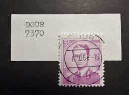 Belgie Belgique - 1958 -  OPB/COB  N° 1067 - 3 F  - Obl.  - Dour- 1968 - Gebruikt