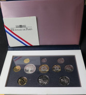 F5100.16 - COFFRET BE - 2001 - 1 Centime à 100 Francs - BU, BE & Muntencassettes