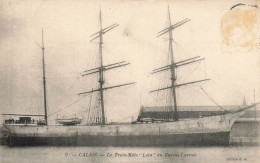 Calais * Le Trois Mâts LOTA Au Bassin Carnot * Bateau Voilier Goëlette - Sailing Vessels