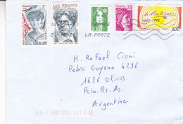 France - Letter - Sent To Argentina - Caja 30 - Storia Postale