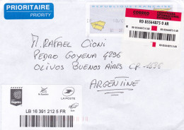 France - 2020 - Letter - Sent To Argentina - Caja 30 - Lettres & Documents