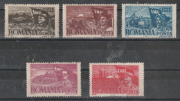 1947 - 1 MAI  Mi No 1057/1061 - Usati