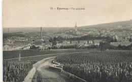 épernay * Route Et Vue Générale * Vignes Vignoble Vin - Epernay