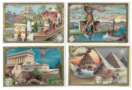 S 451, Liebig 6 Cards, Les Sept Merveilles Du Monde (ref B9) - Liebig