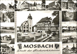 72168954 Mosbach Baden Markt Freibad Kirche Schloss Stadtgarten Ev Kirche Gewerk - Mosbach