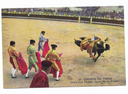 Corrida De Toros - Chute D'un Picador. Caida De Un Picador - N° 10 - - Corridas