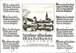 72168879 Wolframs-Eschenbach Muensterhymne Wolframs-Eschenbach - Altri & Non Classificati